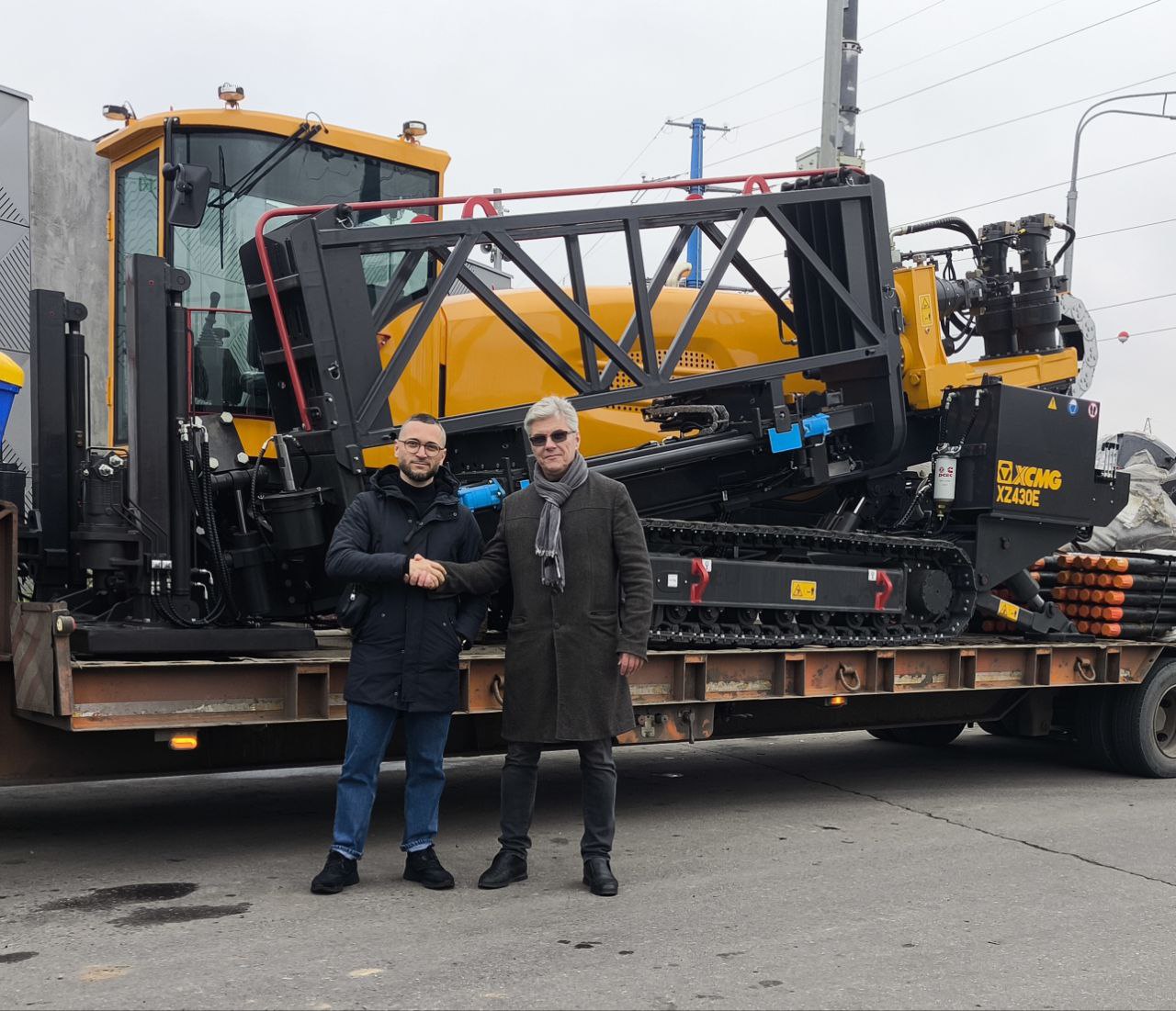 Отгрузка установки горизонтально направленного бурения XCMG XZ430E г. Москва