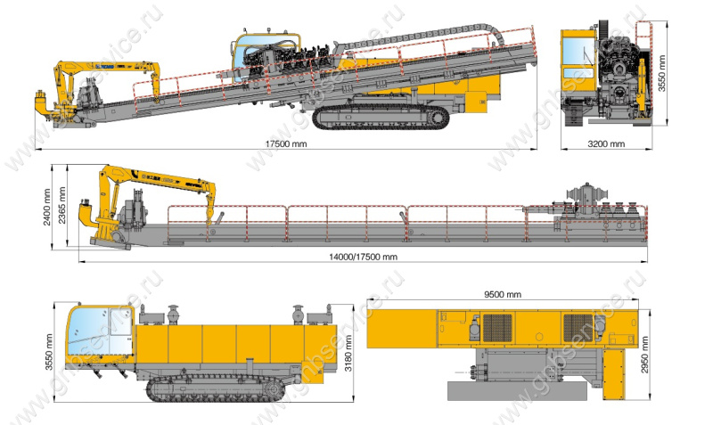 Установка ГНБ XCMG XZ4200
